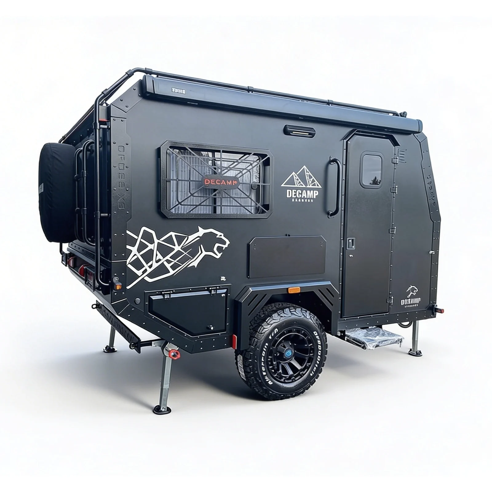 DECAMP PRZYCZEPA OFFROAD CROSS X3 - obrazek 2