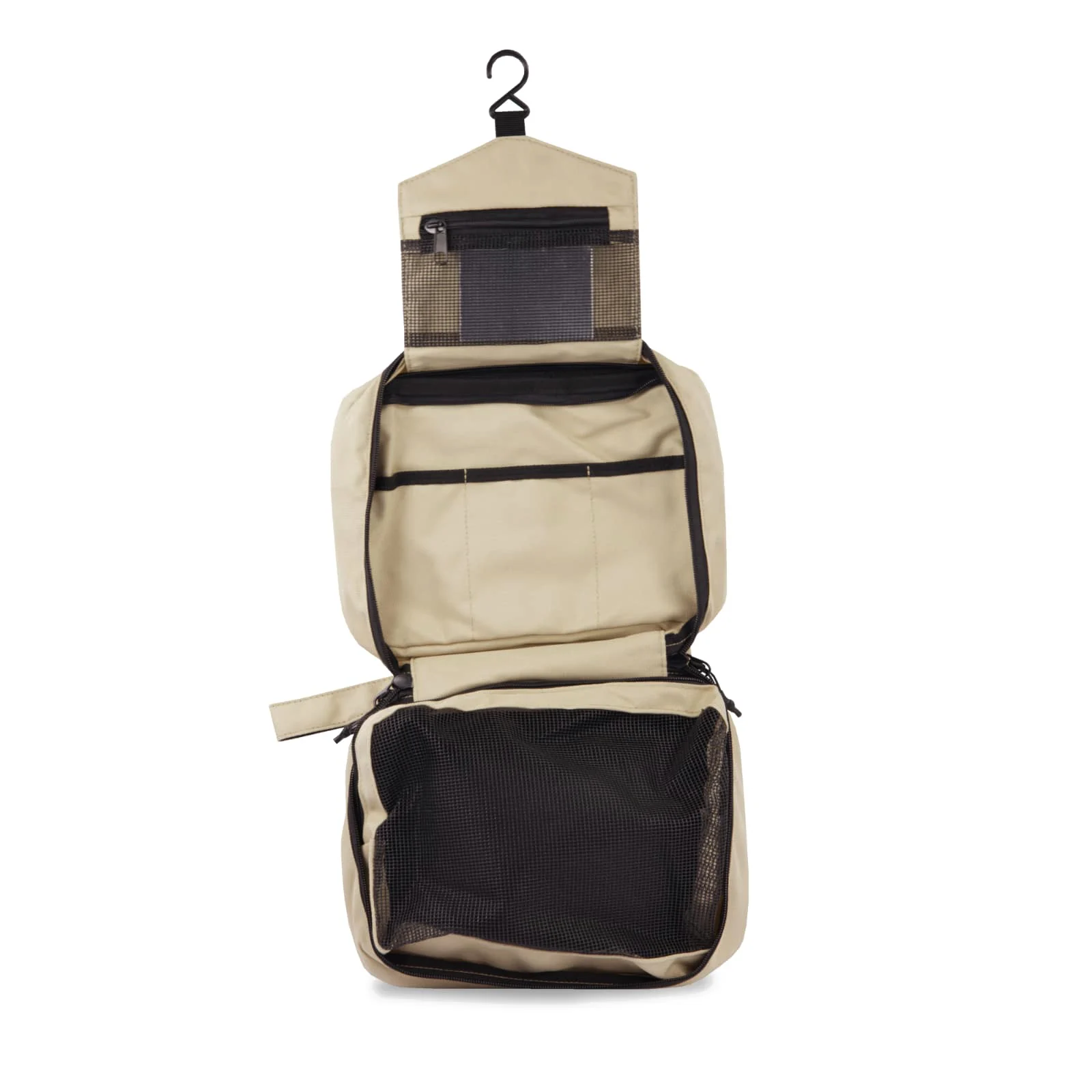 OFFLANDER ORGANIZER KOSMETYCZKA TURYSTYCZNA DO WIESZANIA KHAKI - obrazek 2
