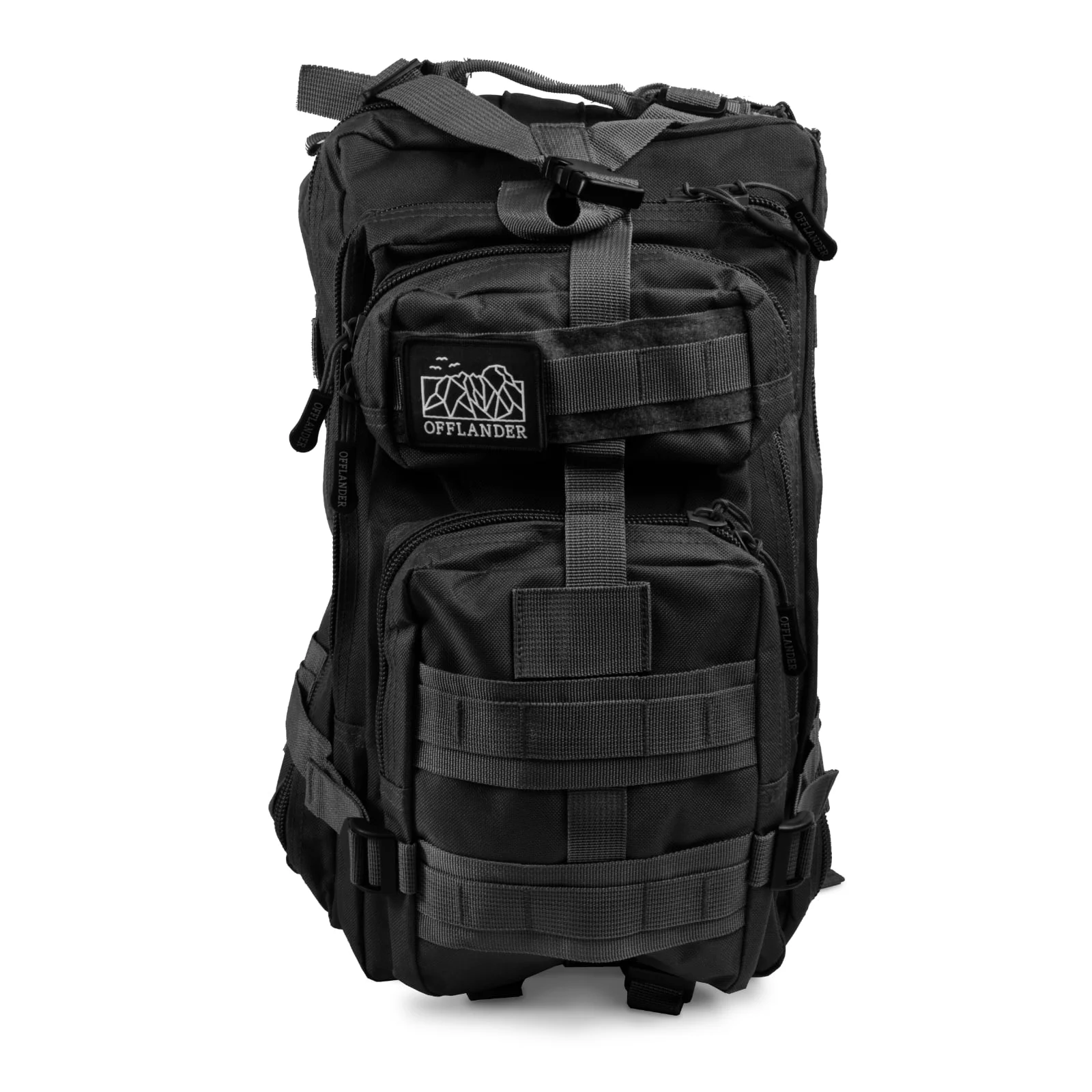 OFFLANDER PLECAK TURYSTYCZNY SURVIVAL 25L CZARNY - obrazek 2