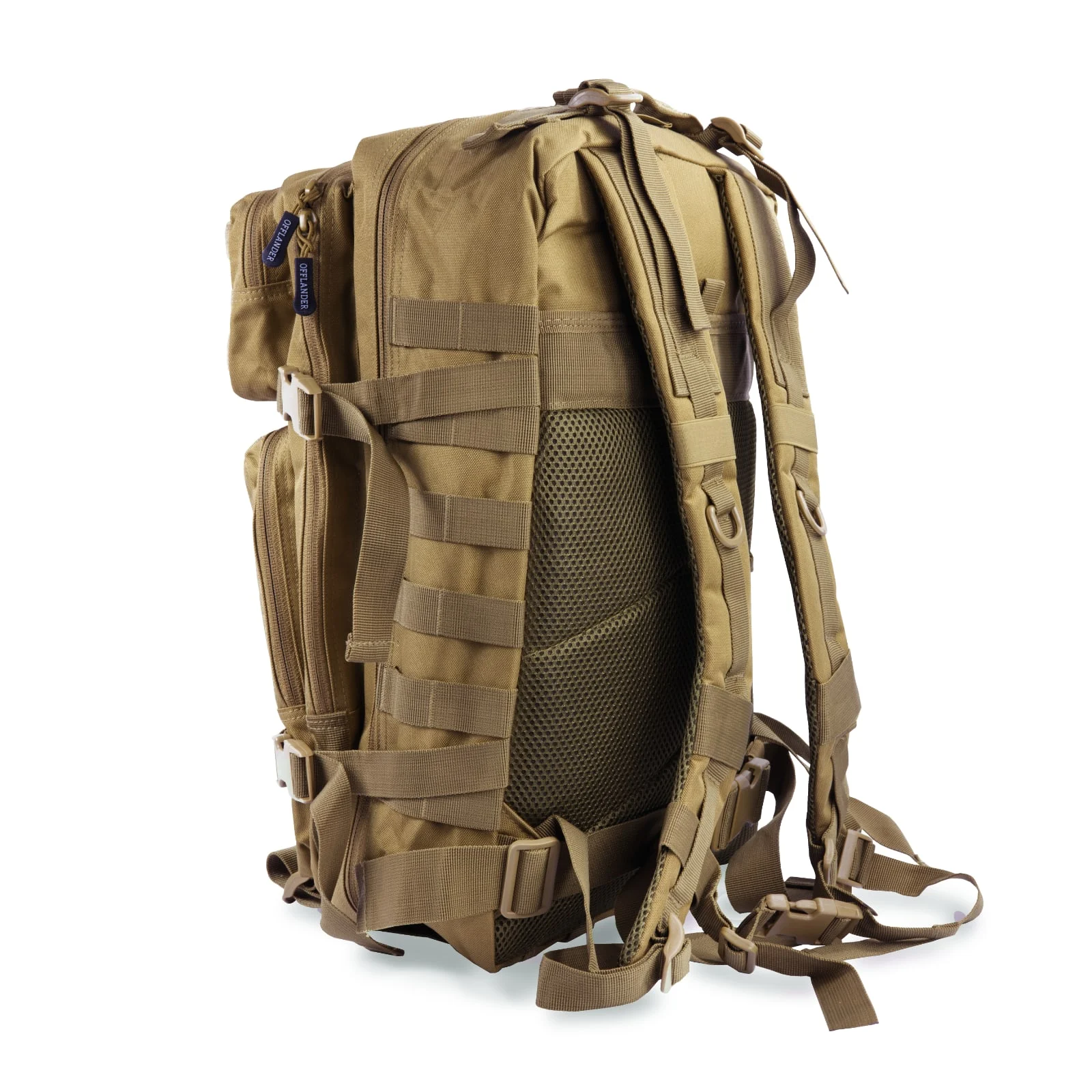 OFFLANDER PLECAK TURYSTYCZNY SURVIVAL 43L KHAKI - obrazek 2