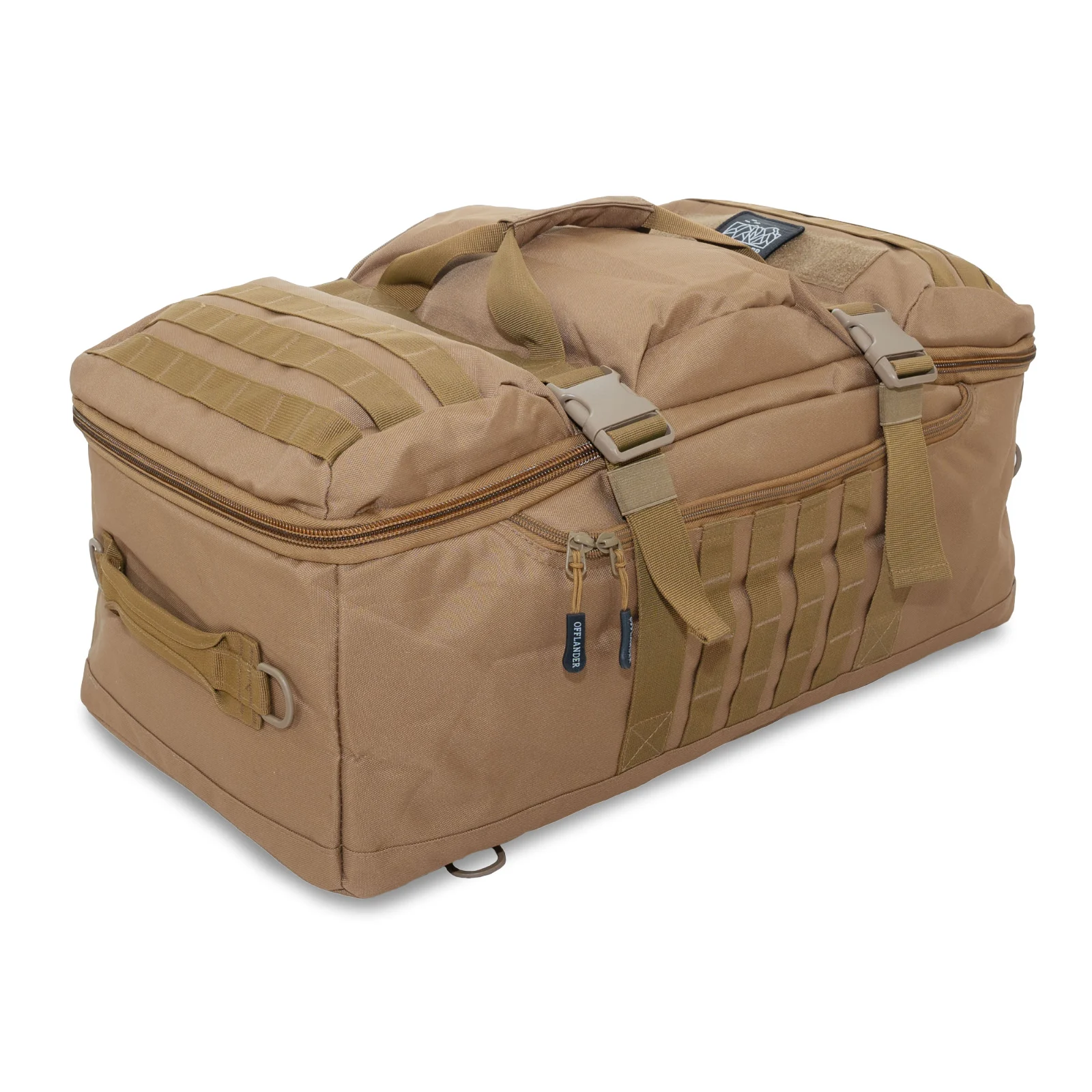 OFFLANDER TORBA PODRÓŻNA PLECAK 3W1 OFFROAD 54L KHAKI