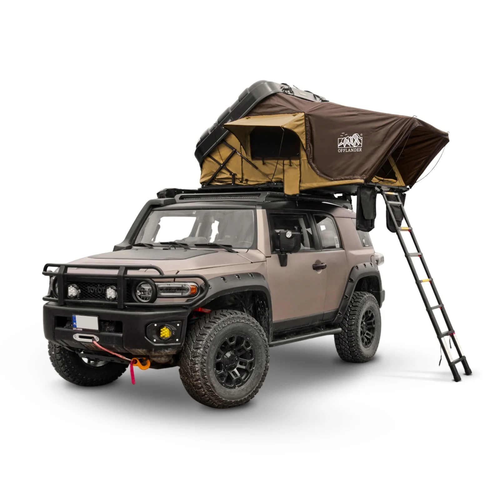 OUTLET: NAMIOT DACHOWY FOLD S COYOTE - obrazek 2